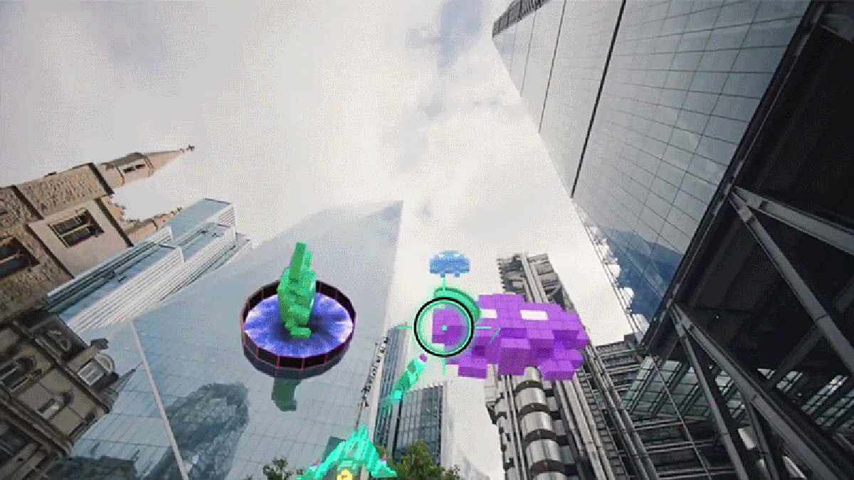 Google and Taito launch augmented reality Space Invaders game